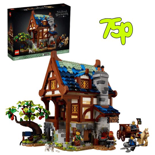Medieval Blacksmith - RETIRED SET 21325